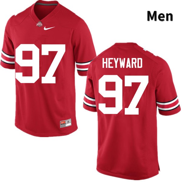 Men's Ohio State Buckeyes #97 Cameron Heyward Red Game College Stitched Football Jersey 23NX048BD